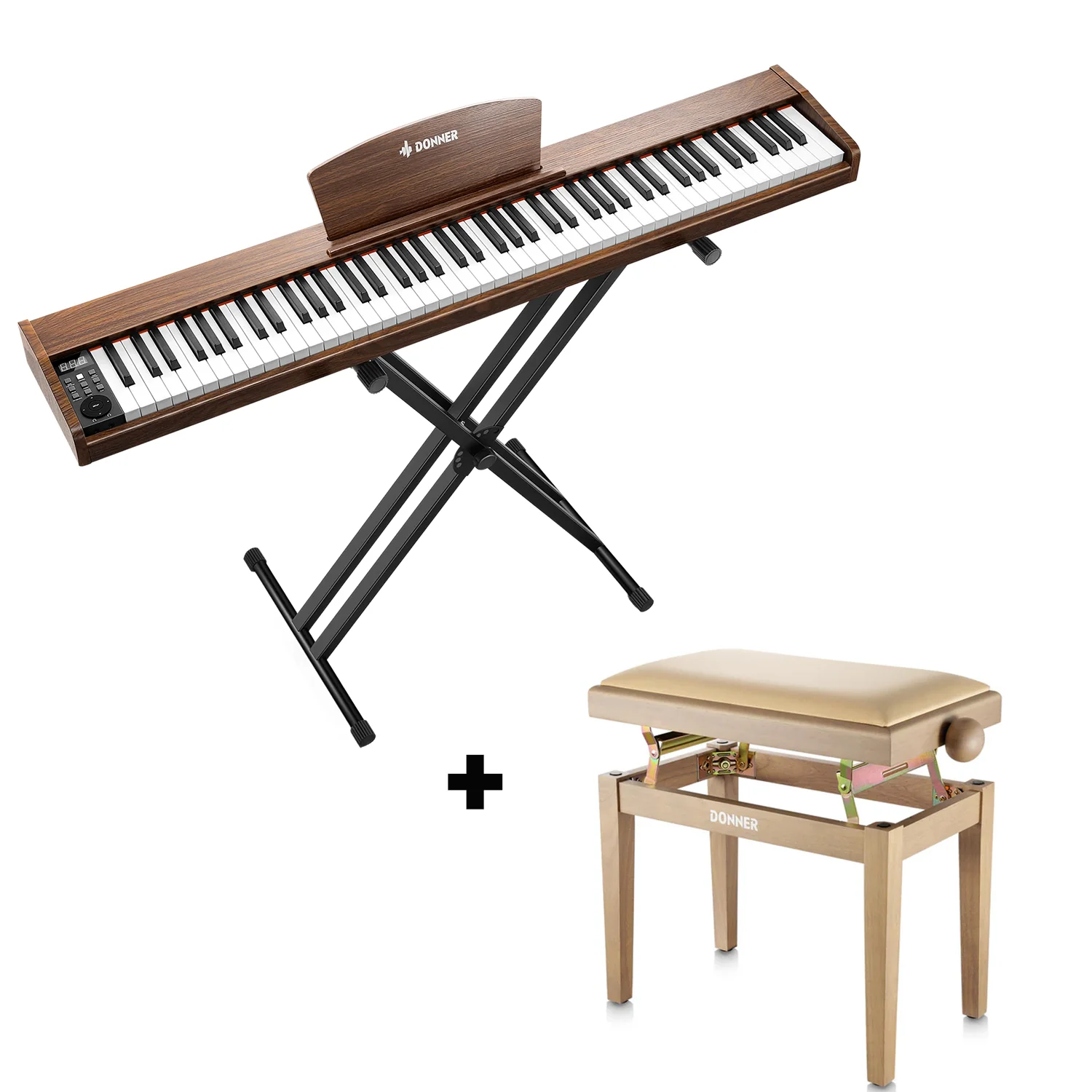 Donner DEP-1S Piano digital con teclado semi-pesado - Image 49