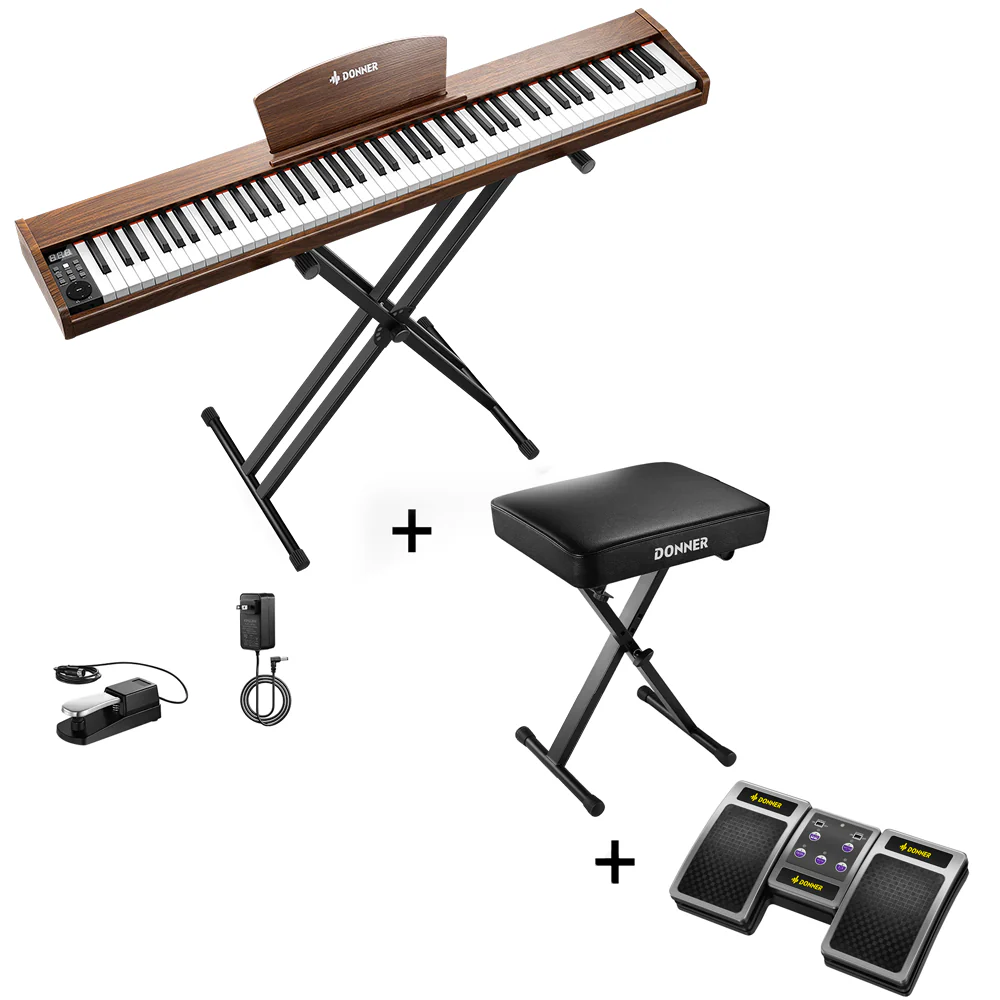 Donner DEP-1S Piano digital con teclado semi-pesado - Image 50