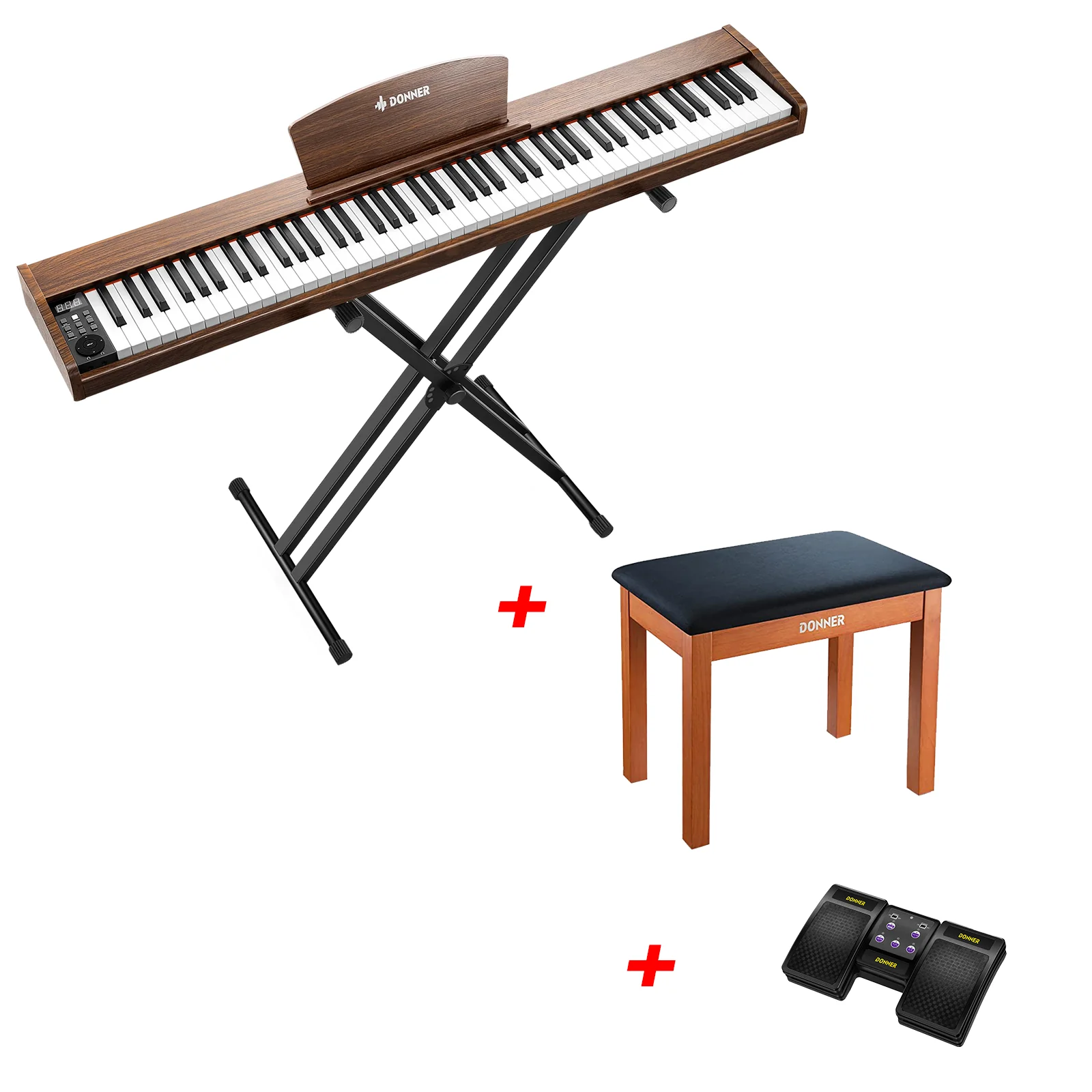 Donner DEP-1S Piano digital con teclado semi-pesado - Image 51