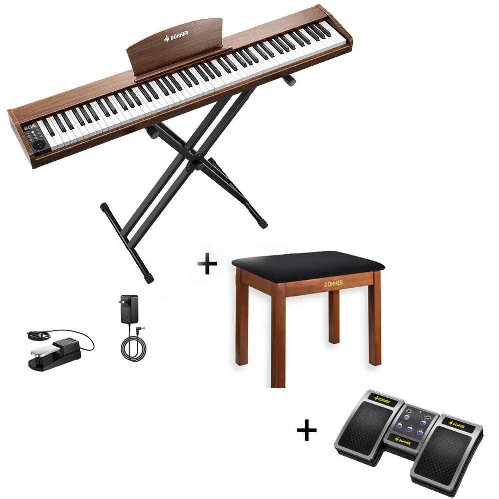 Donner DEP-1S Piano digital con teclado semi-pesado - Image 52