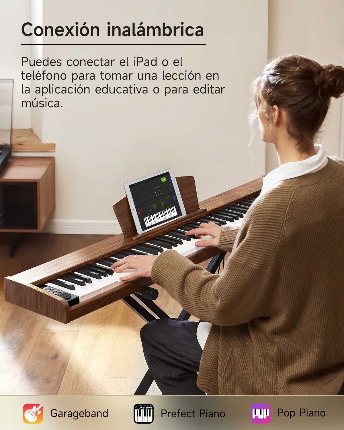 Donner DEP-1S Piano digital con teclado semi-pesado - Image 59