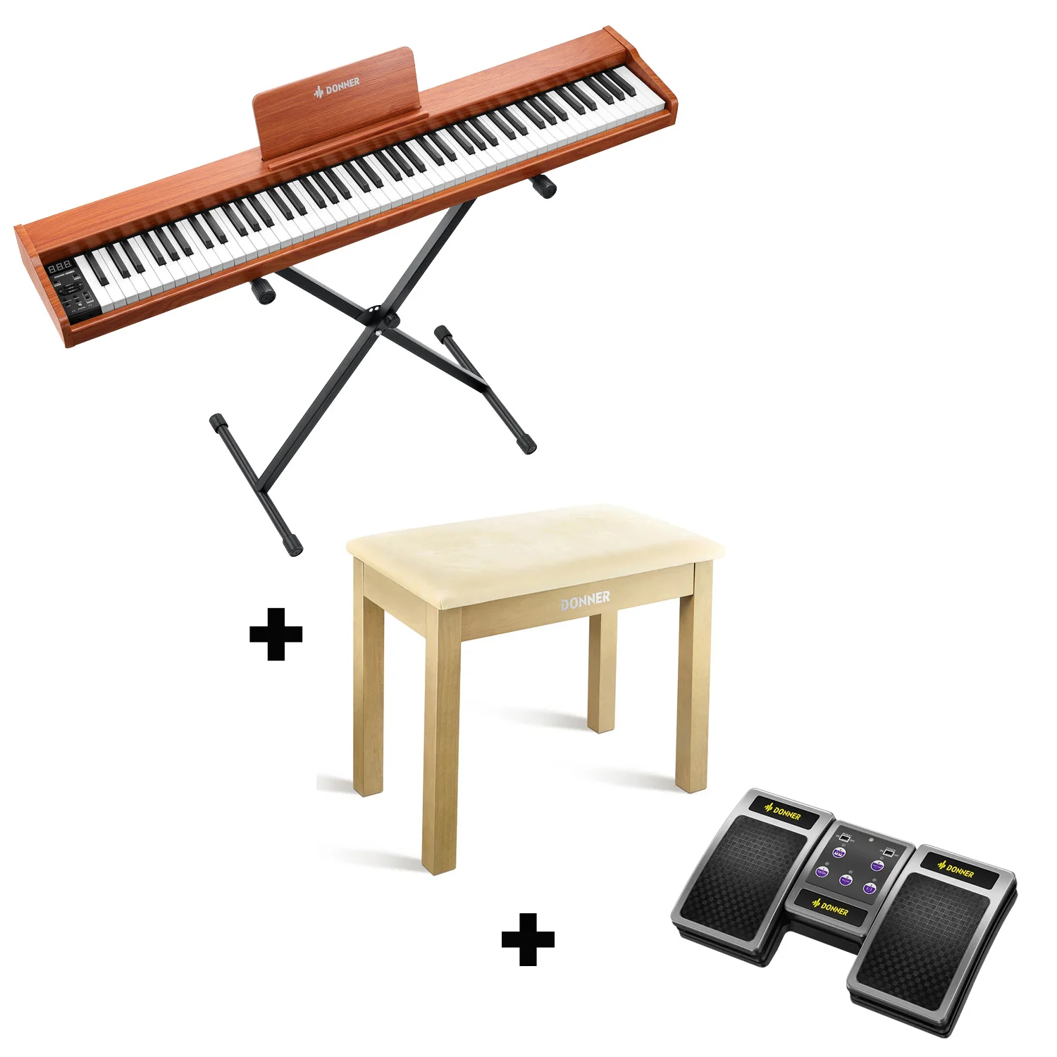 Donner DEP-1S Piano digital con teclado semi-pesado - Image 6