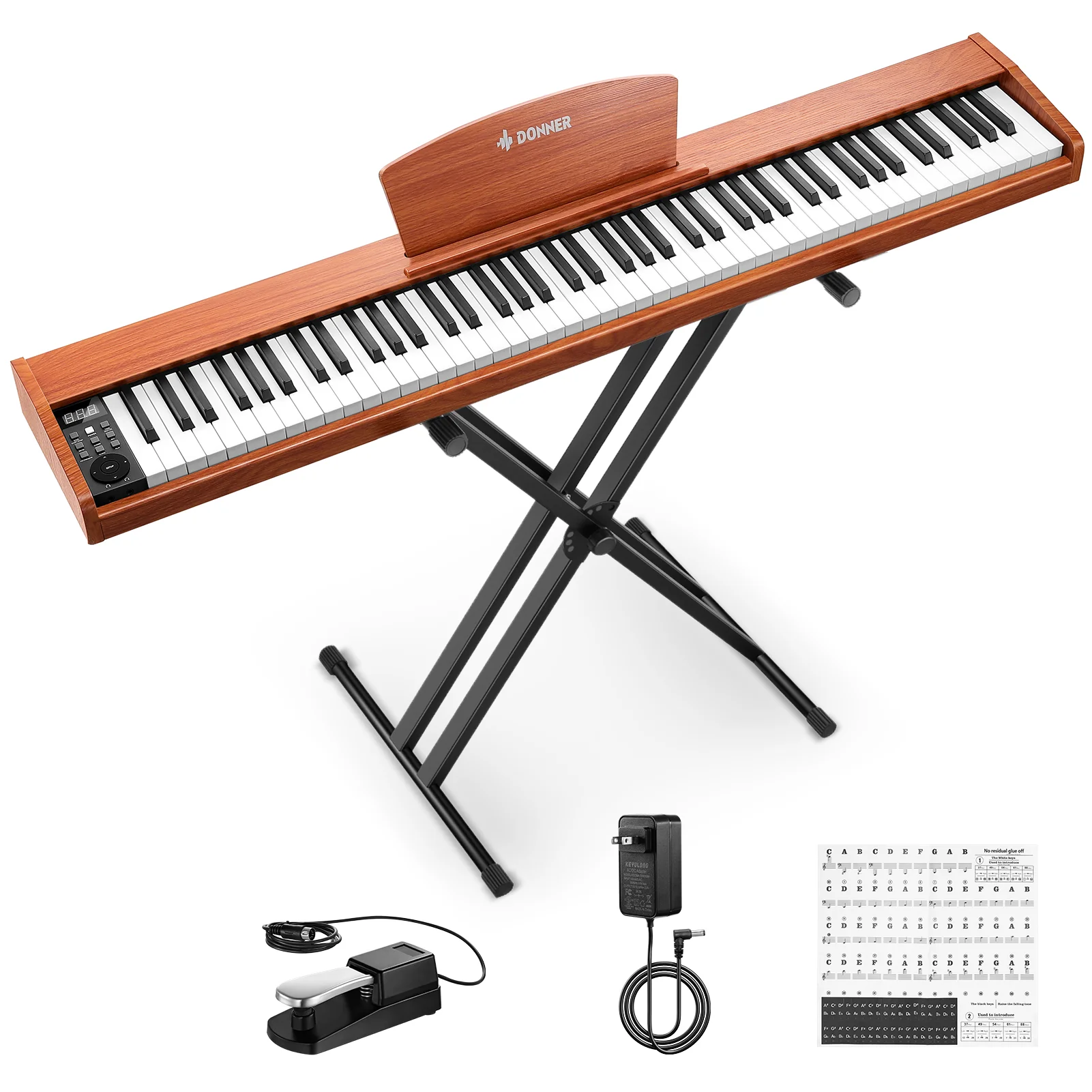 Donner DEP-1S Piano digital con teclado semi-pesado - Image 63