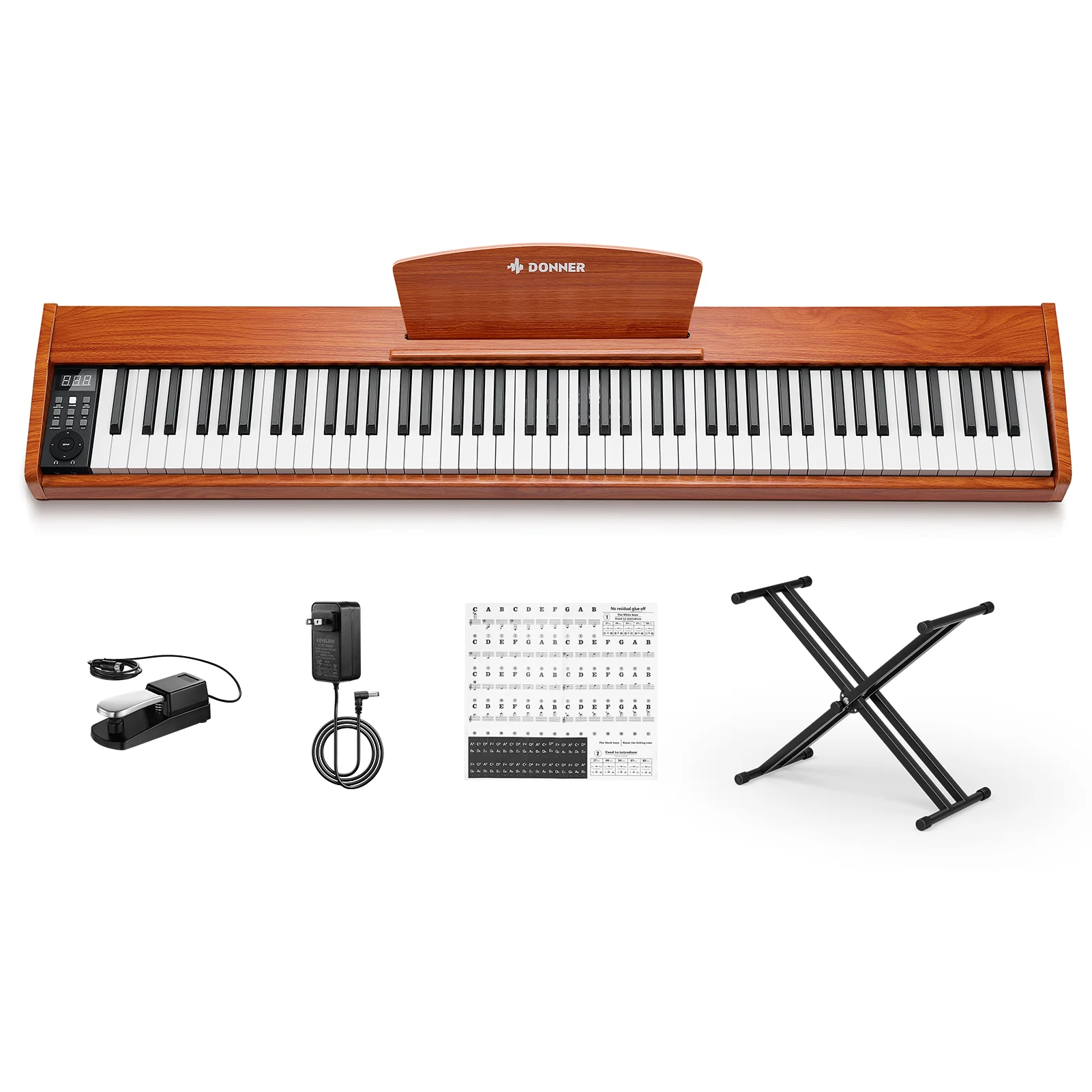 Donner DEP-1S Piano digital con teclado semi-pesado - Image 64