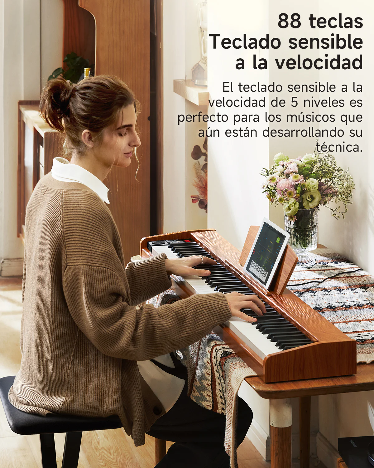 Donner DEP-1S Piano digital con teclado semi-pesado - Image 69