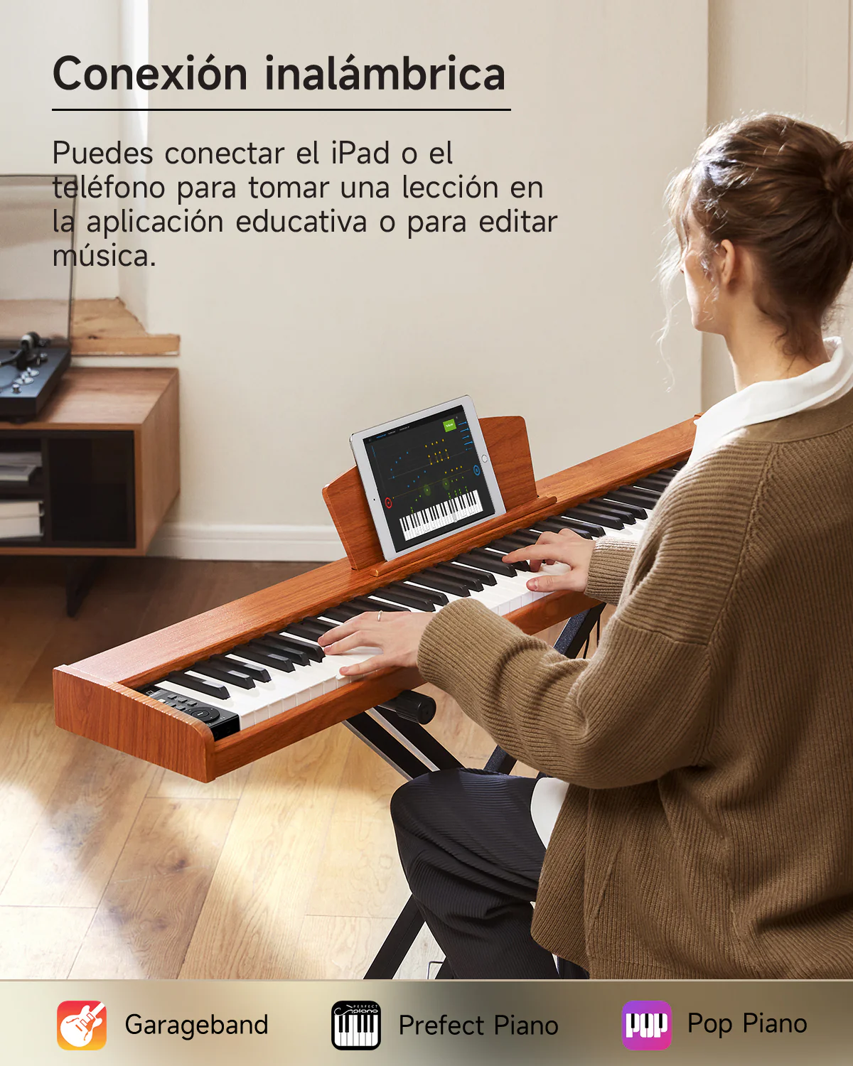Donner DEP-1S Piano digital con teclado semi-pesado - Image 72