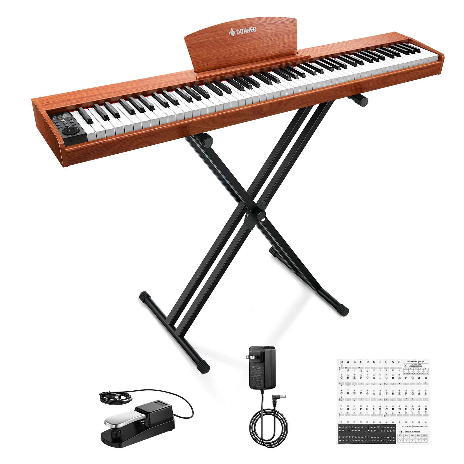 Donner DEP-1S Piano digital con teclado semi-pesado - Image 73