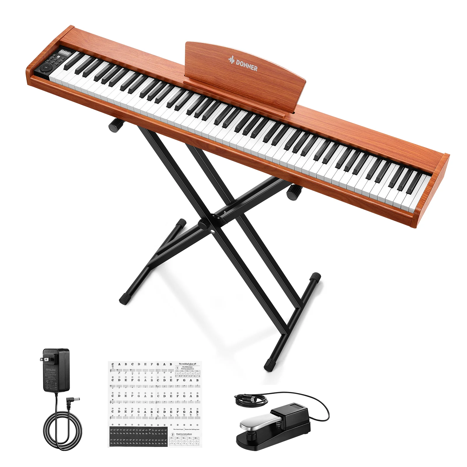 Donner DEP-1S Piano digital con teclado semi-pesado - Image 74