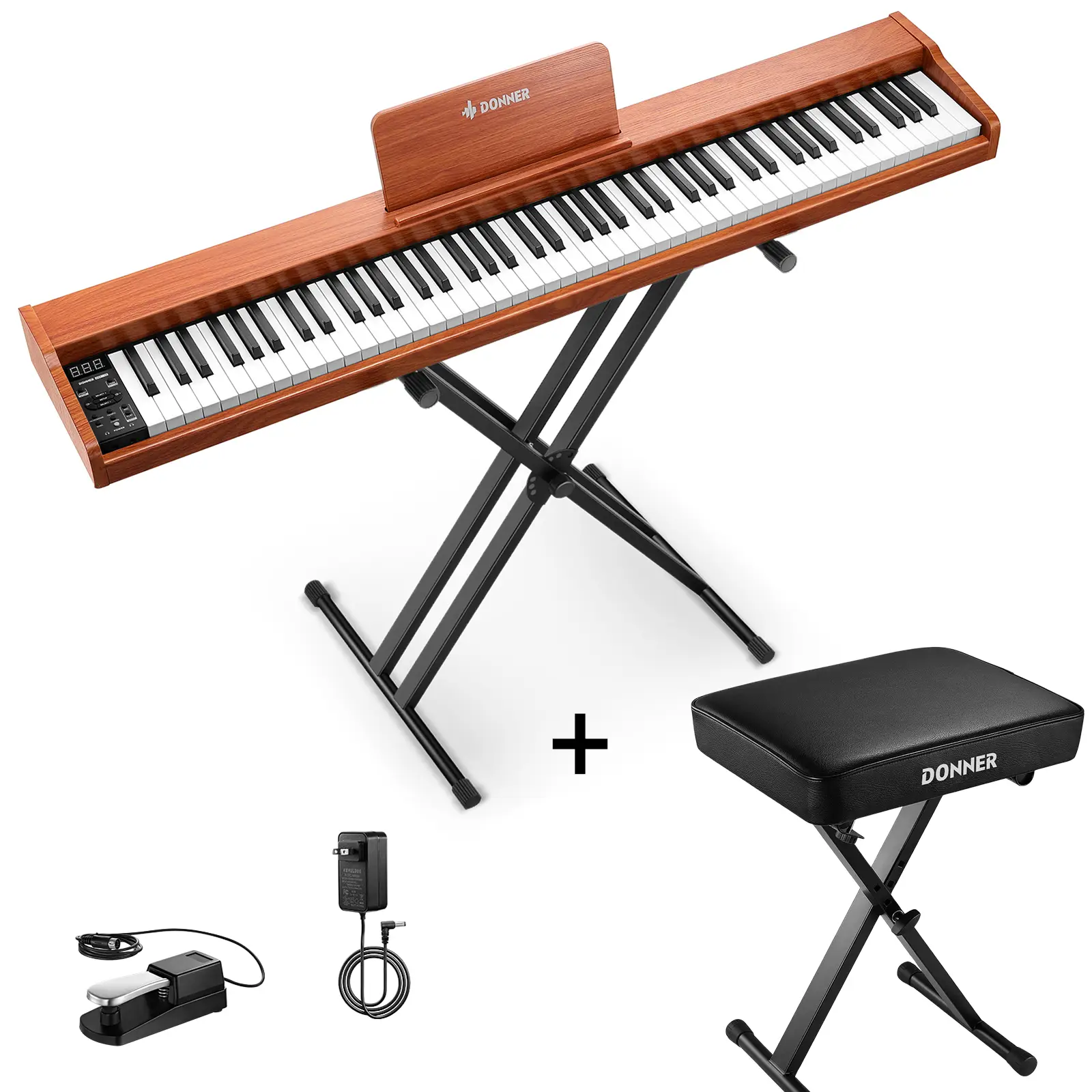 Donner DEP-1S Piano digital con teclado semi-pesado - Image 8