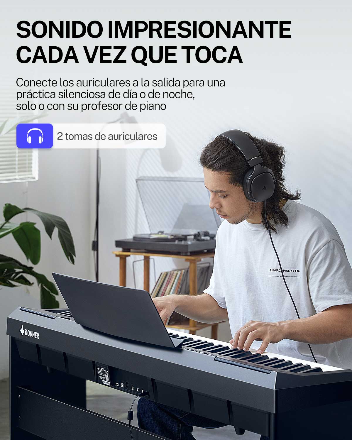 Donner DEP-20 Piano digital pesado - Image 7