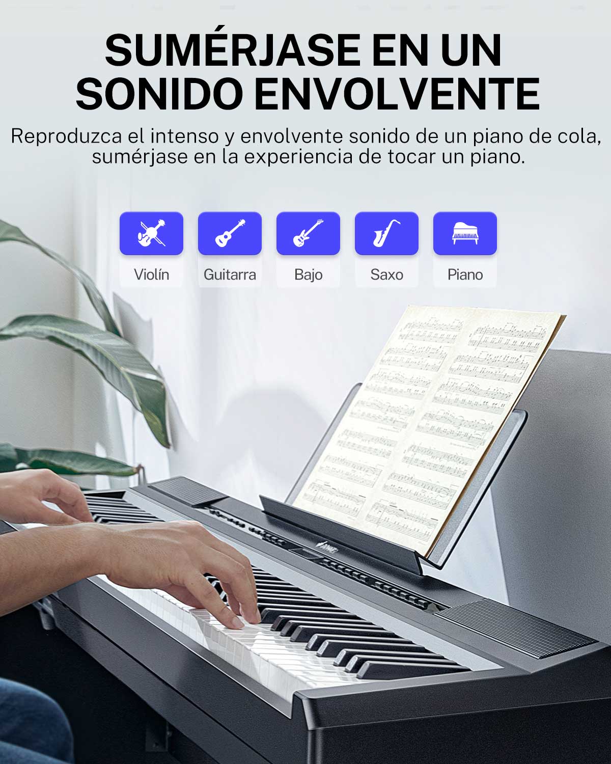 Donner DEP-20 Piano digital pesado - Image 8