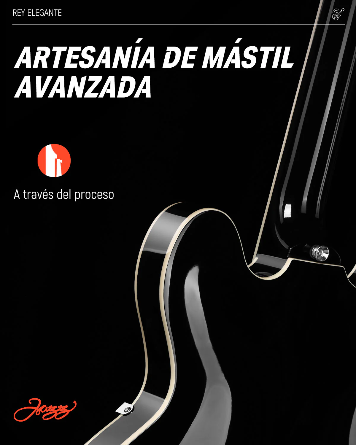 Donner DJP-1000 Guitarra eléctrica jazz - Image 11