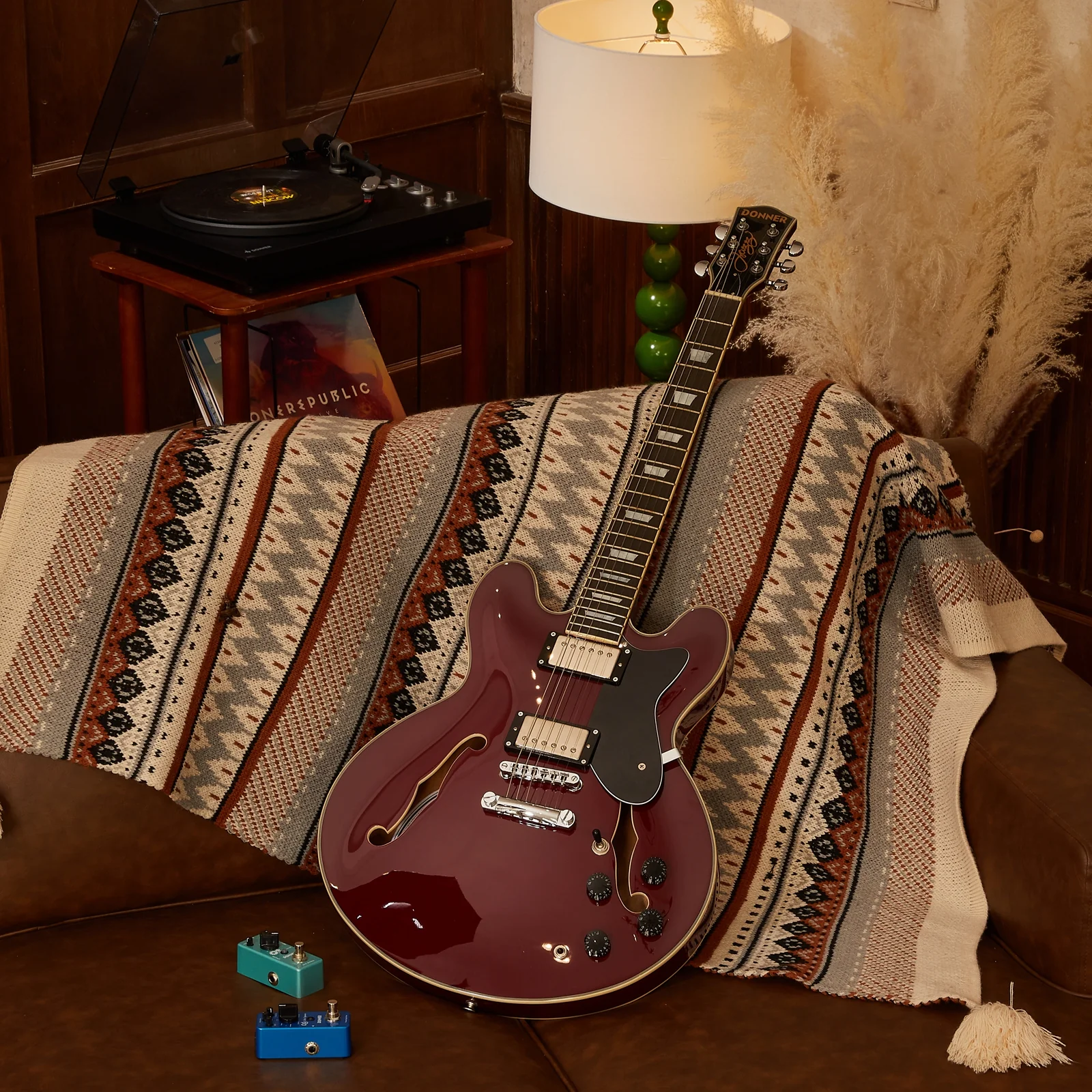 Donner DJP-1000 Guitarra eléctrica jazz - Image 14