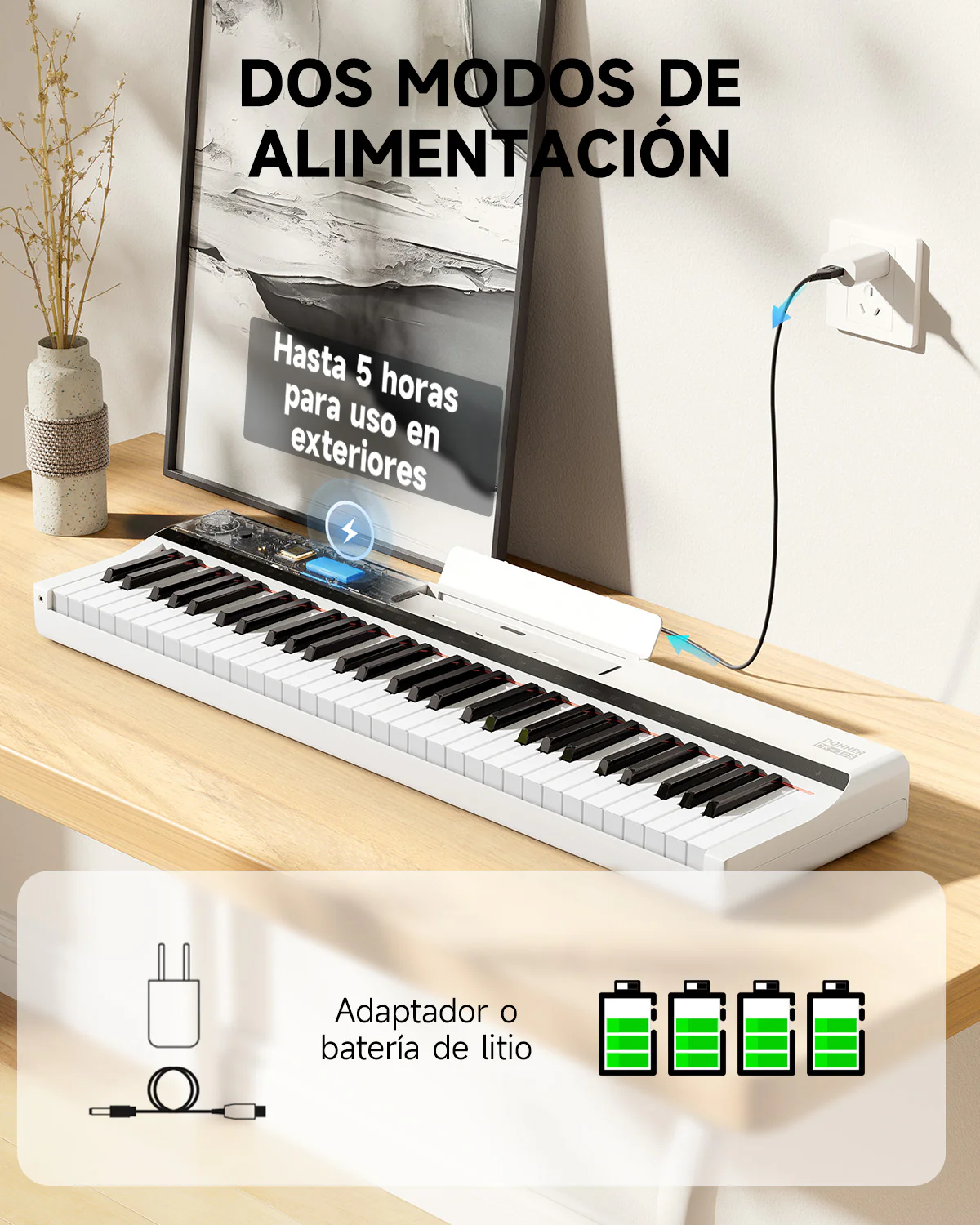 Donner DK-10S 61 teclas Teclado electrónico - Image 18