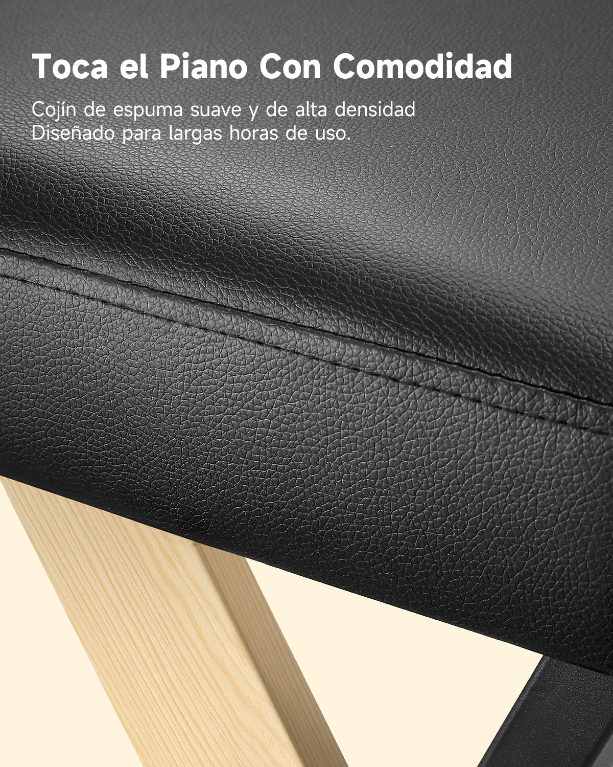 Donner DKB-300 Banco de piano elegante - Image 7