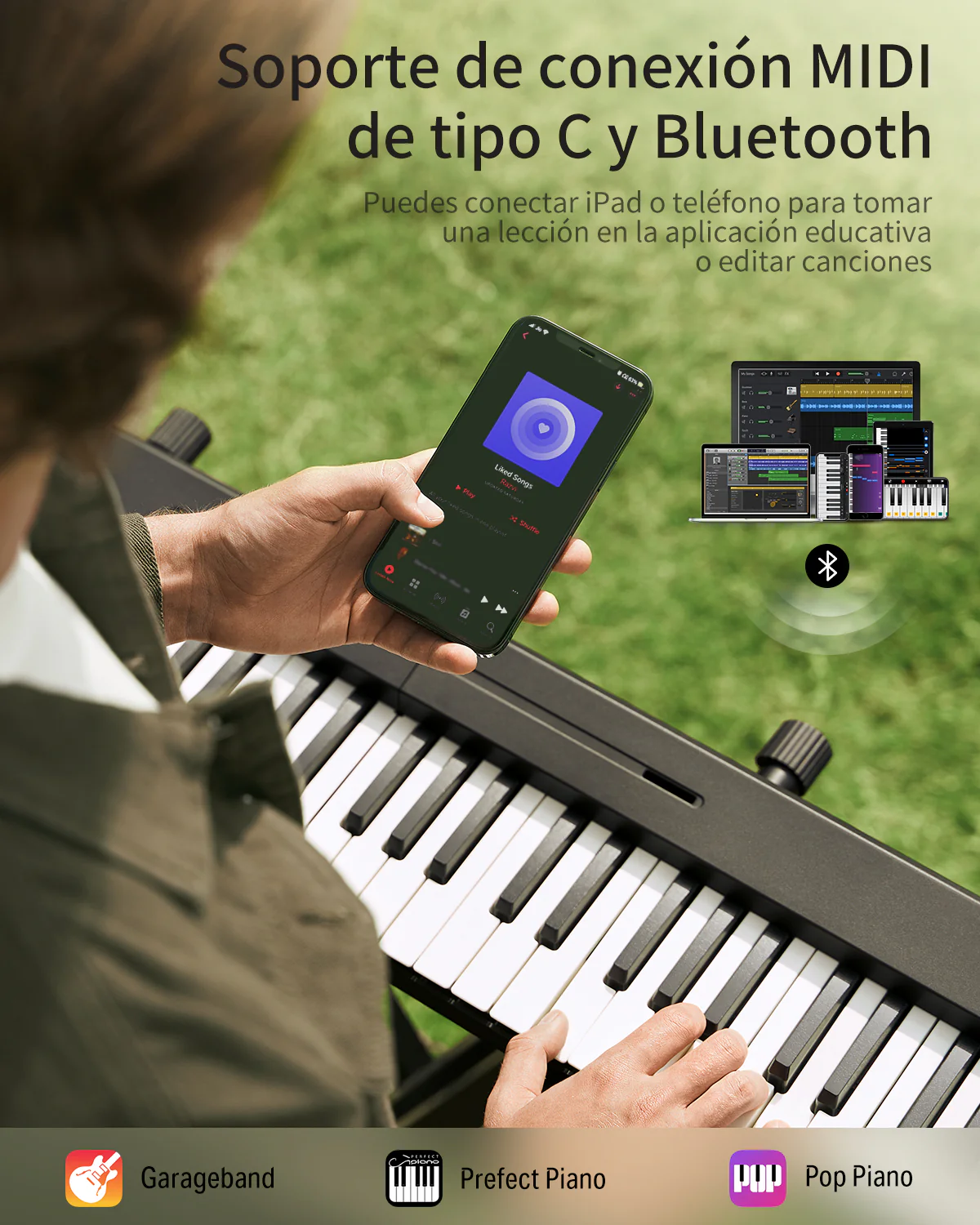 Donner DP-10 Piano digital portátil y plegable - Image 10