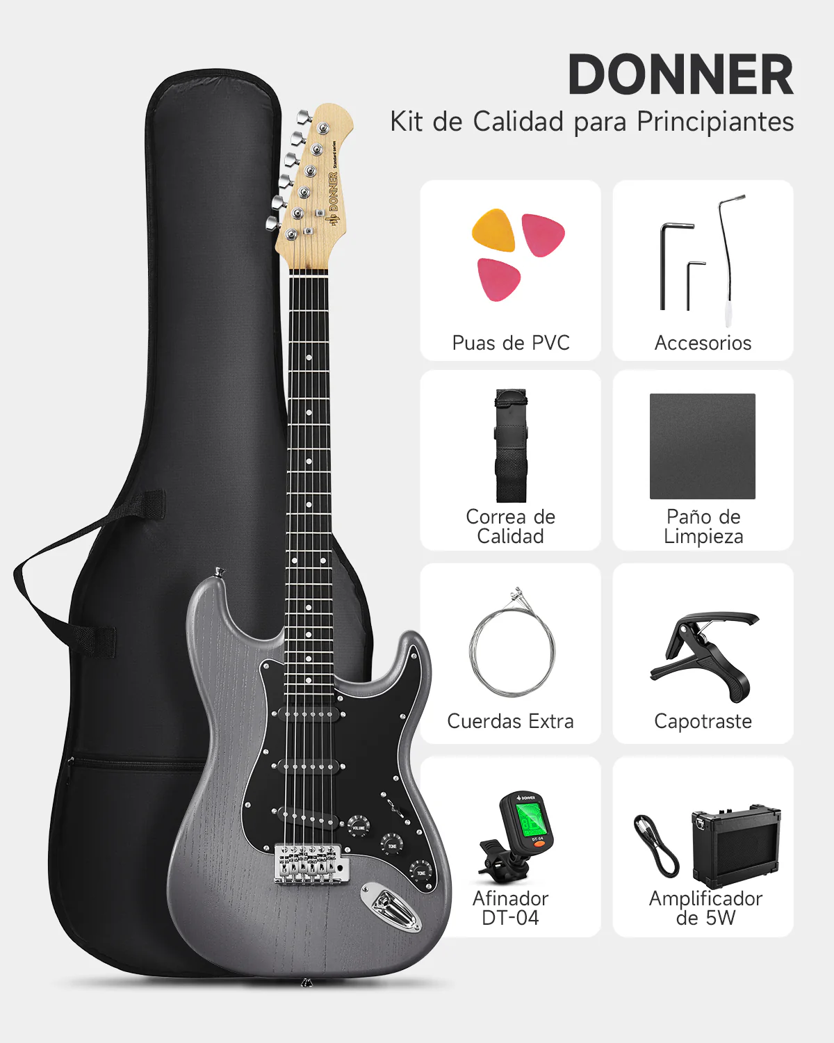 Donner DST-80 Guitarra eléctrica - Image 18