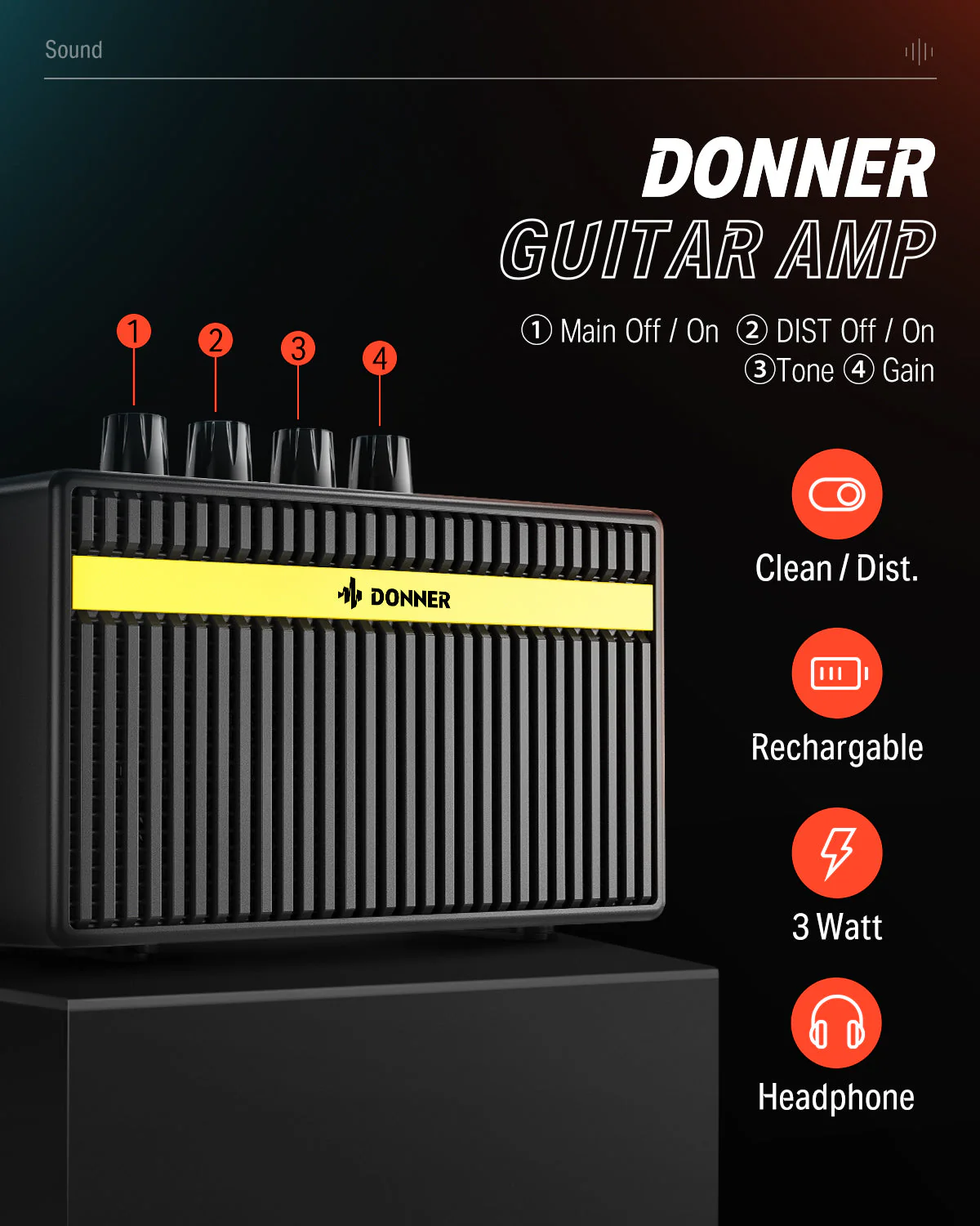Donner DST-152 Guitarra eléctrica - Image 11