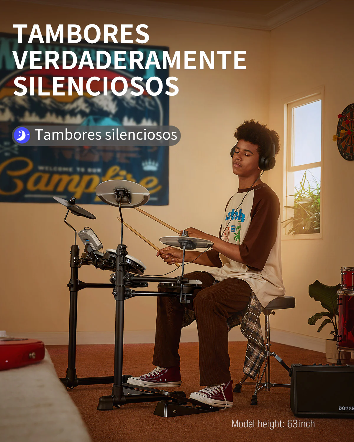 Donner DED-80 La batería electrónica perfecta para principiantes y niños - Image 14