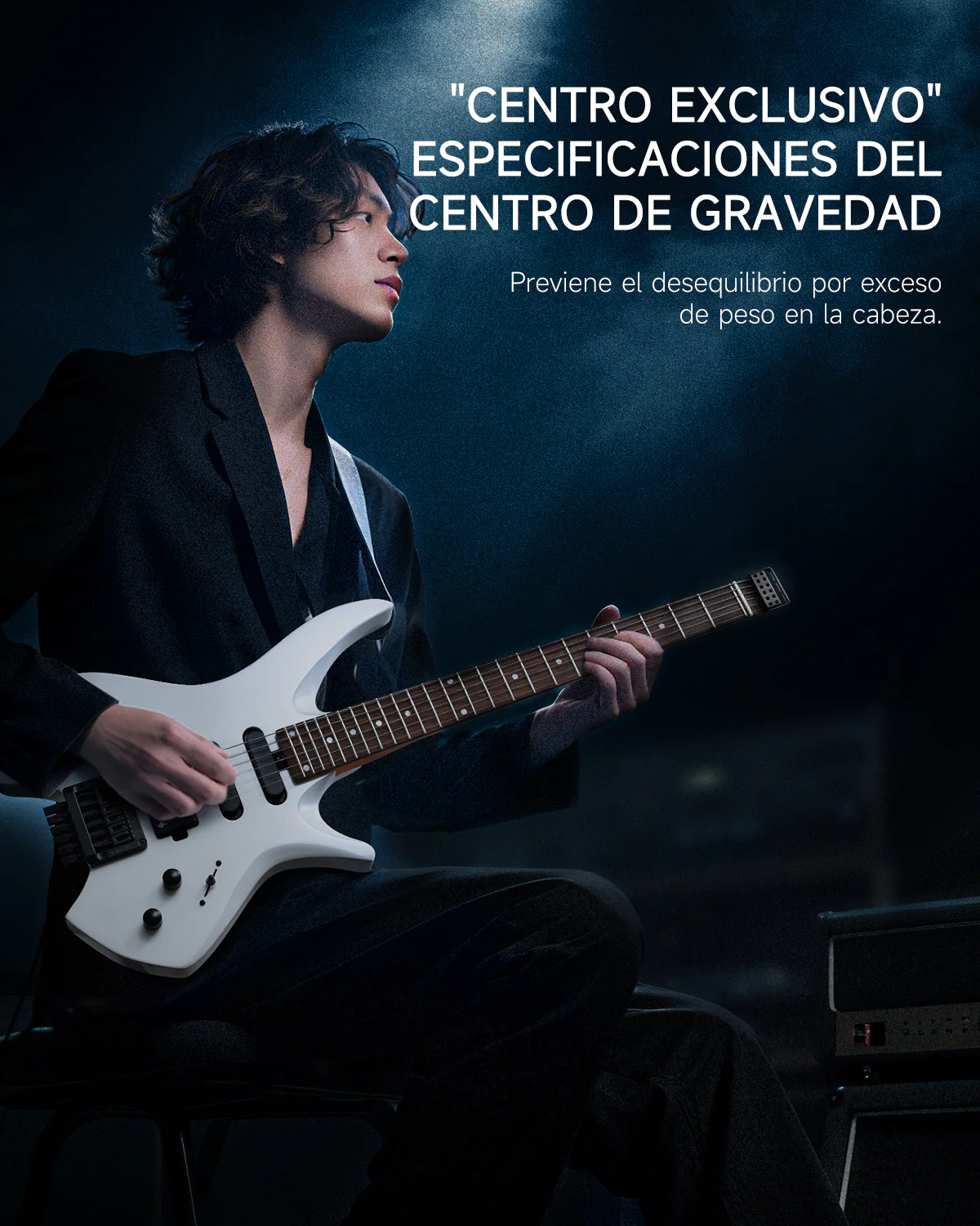 Donner HLX-500 Guitarra eléctrica sin pala【Modelo original NHL-500】 - Image 23