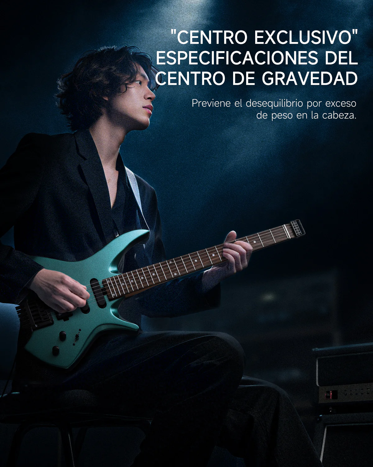 Donner HLX-500 Guitarra eléctrica sin pala【Modelo original NHL-500】 - Image 36