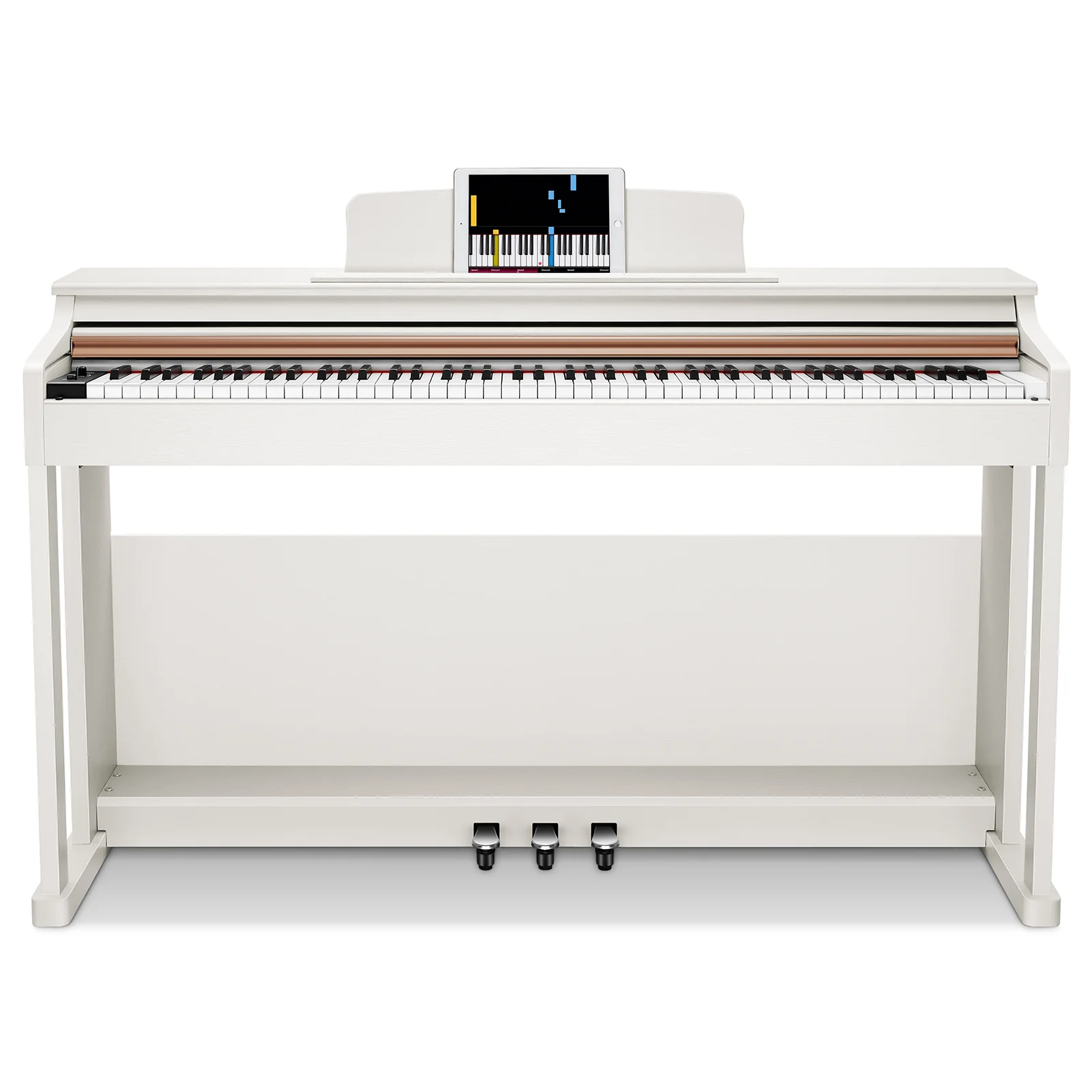Donner DDP-100 Piano digital blanco con teclado pesado - Image 4