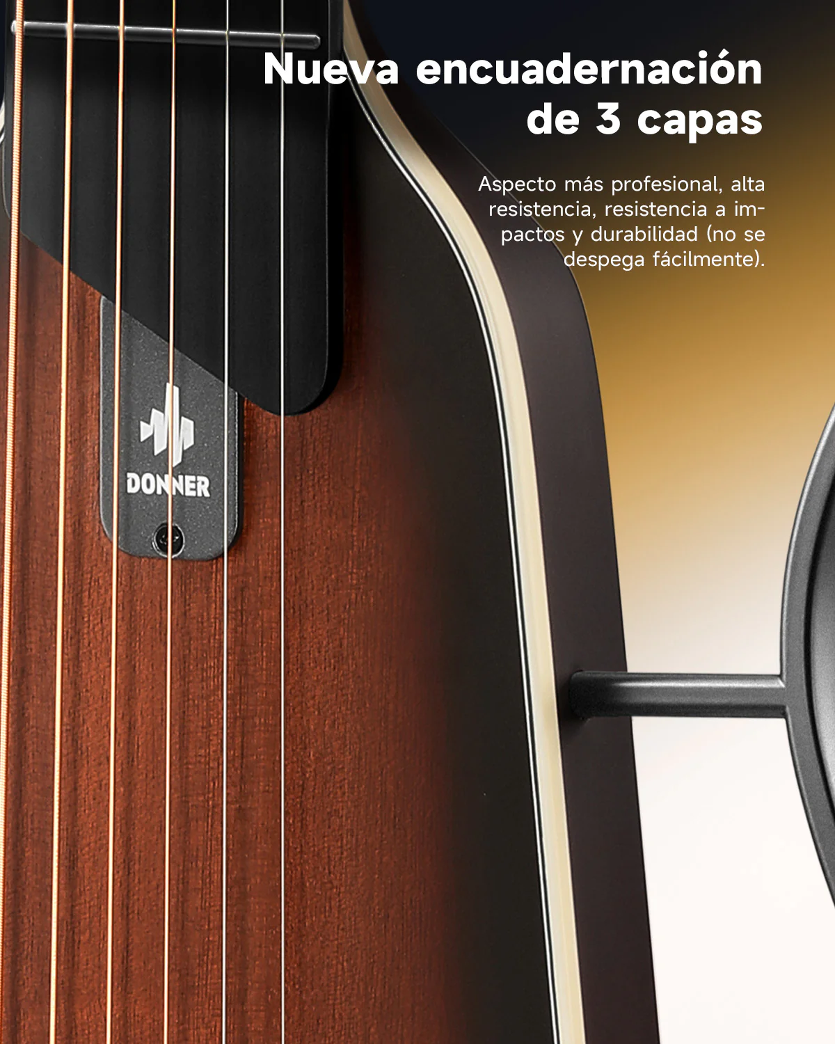 Donner HUSH I Evo2 Guitarra - Image 12