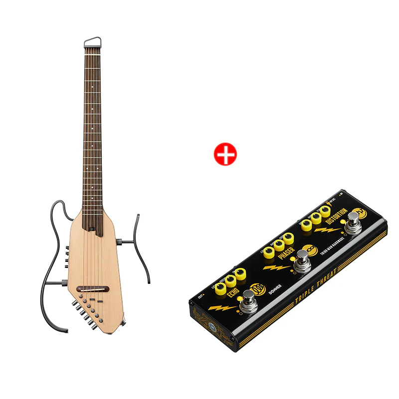 Donner HUSH I PRO Guitarra de viaje - Image 11