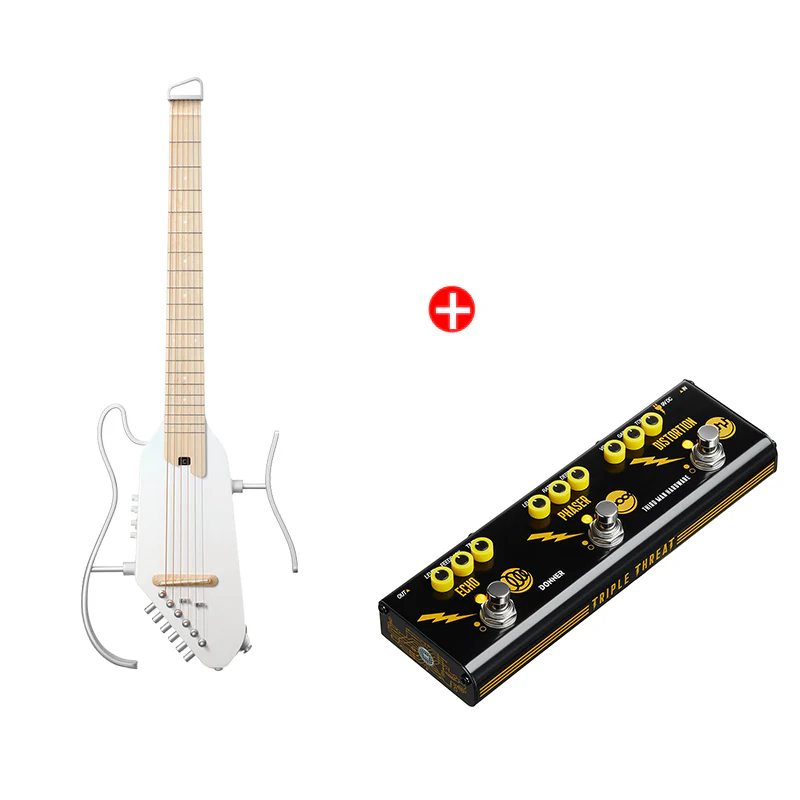 Donner HUSH I PRO Guitarra de viaje - Image 5