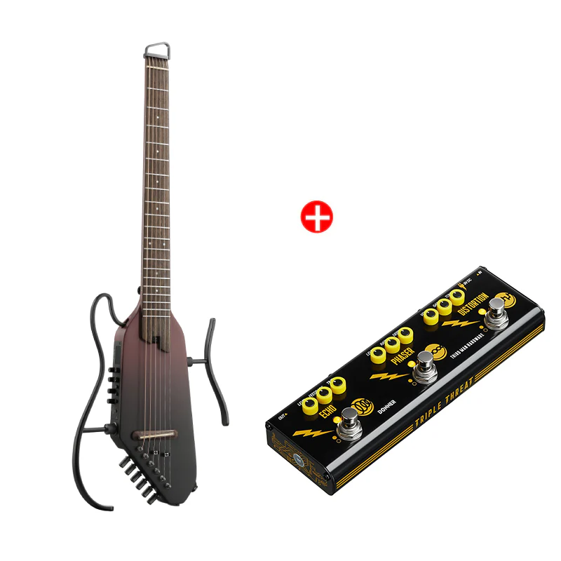 Donner HUSH I PRO Guitarra de viaje - Image 55