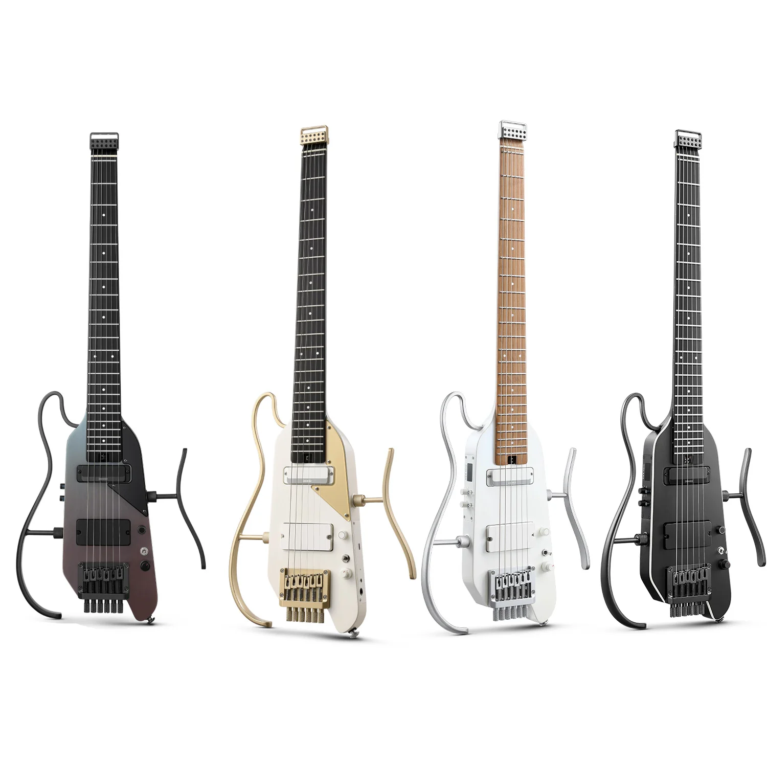 Donner HUSH X PRO Guitarra de viaje versátil - Image 48