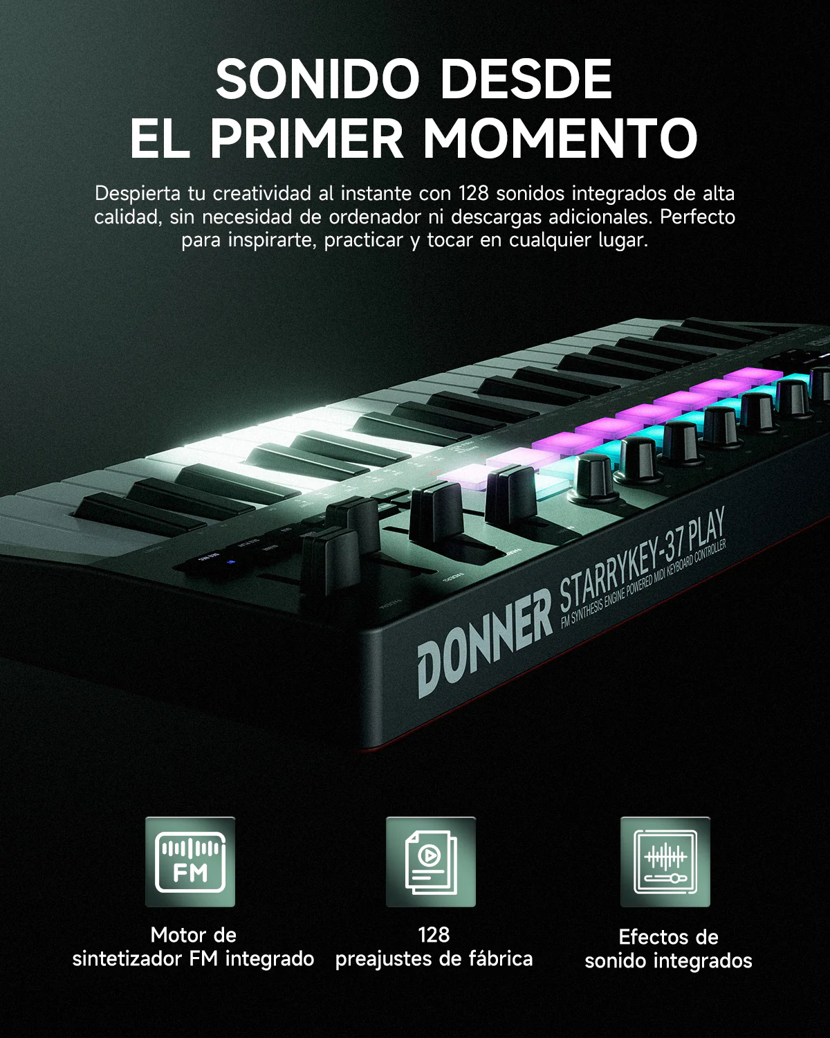 Donner Starrykey-37 Controlador MIDI - Image 3