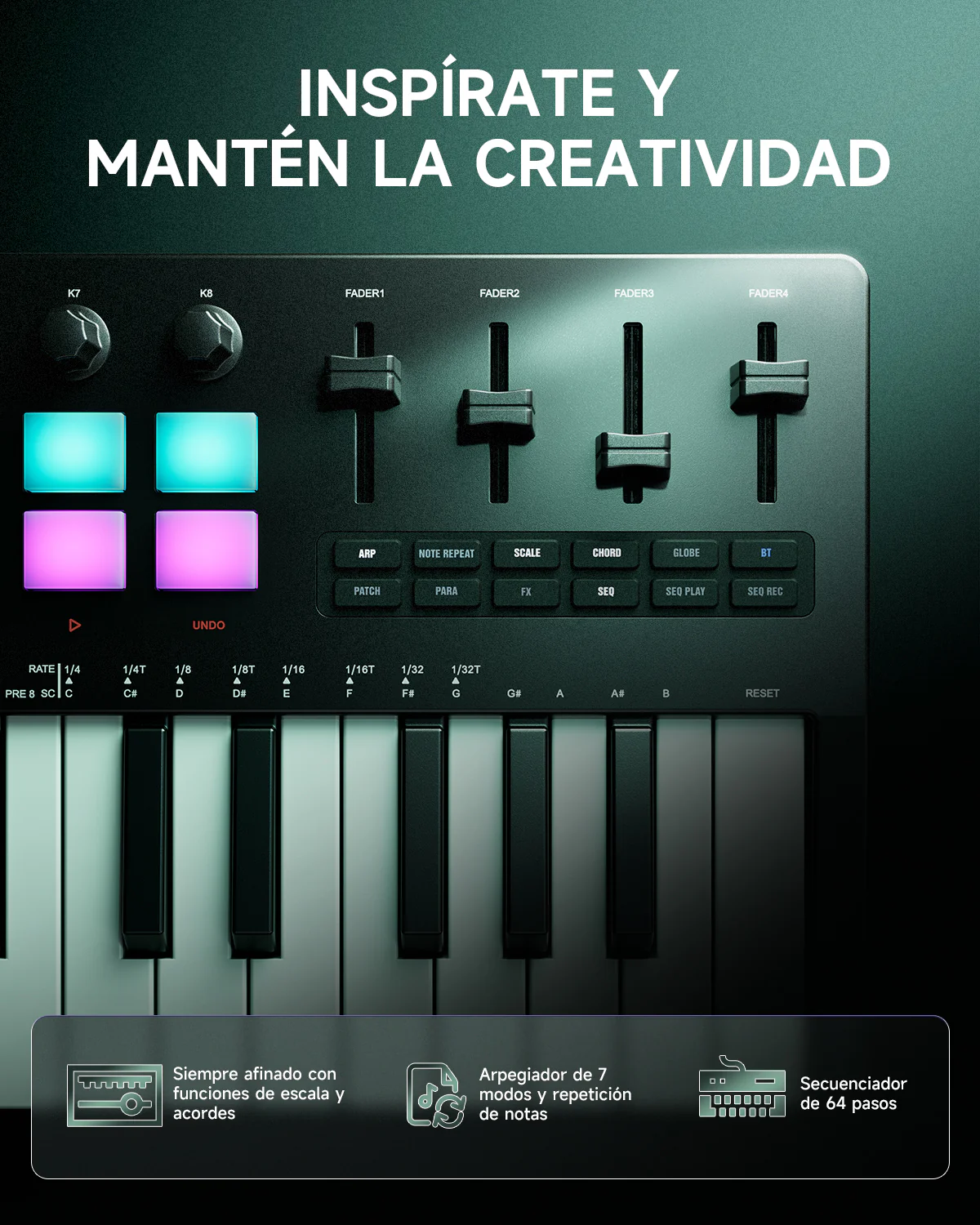 Donner Starrykey-37 Controlador MIDI - Image 6