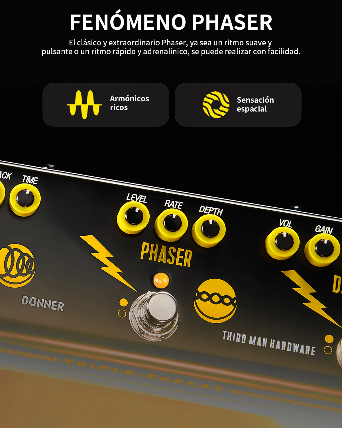 Donner Triple Threat Live Pedal multiefecto - Image 4