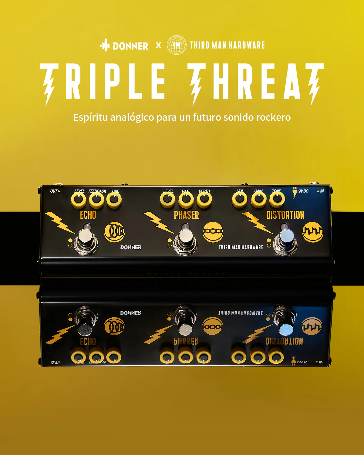 Donner Triple Threat Live Pedal multiefecto - Image 7