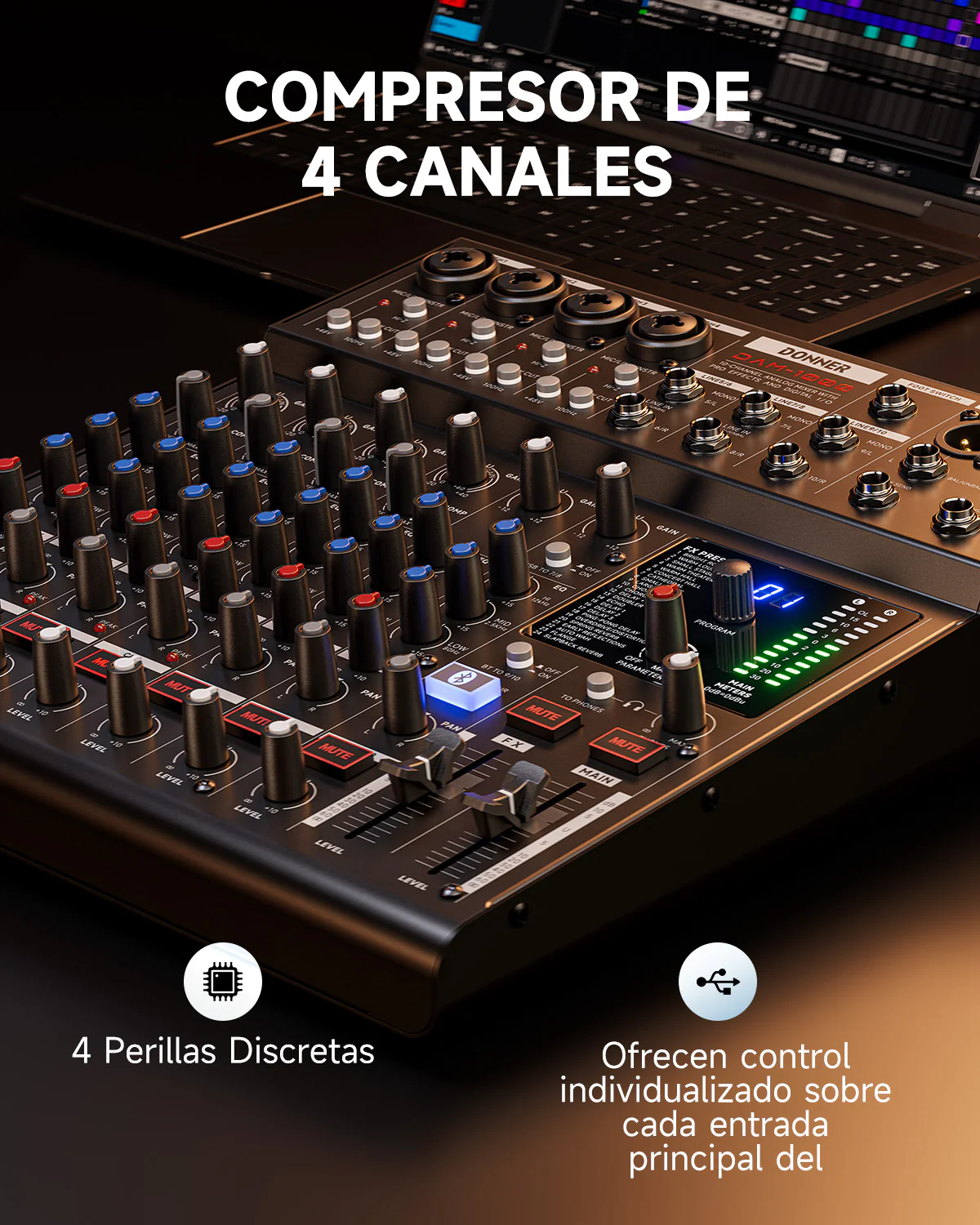 Mezclador de audio DONNER DAM1000 - Image 9