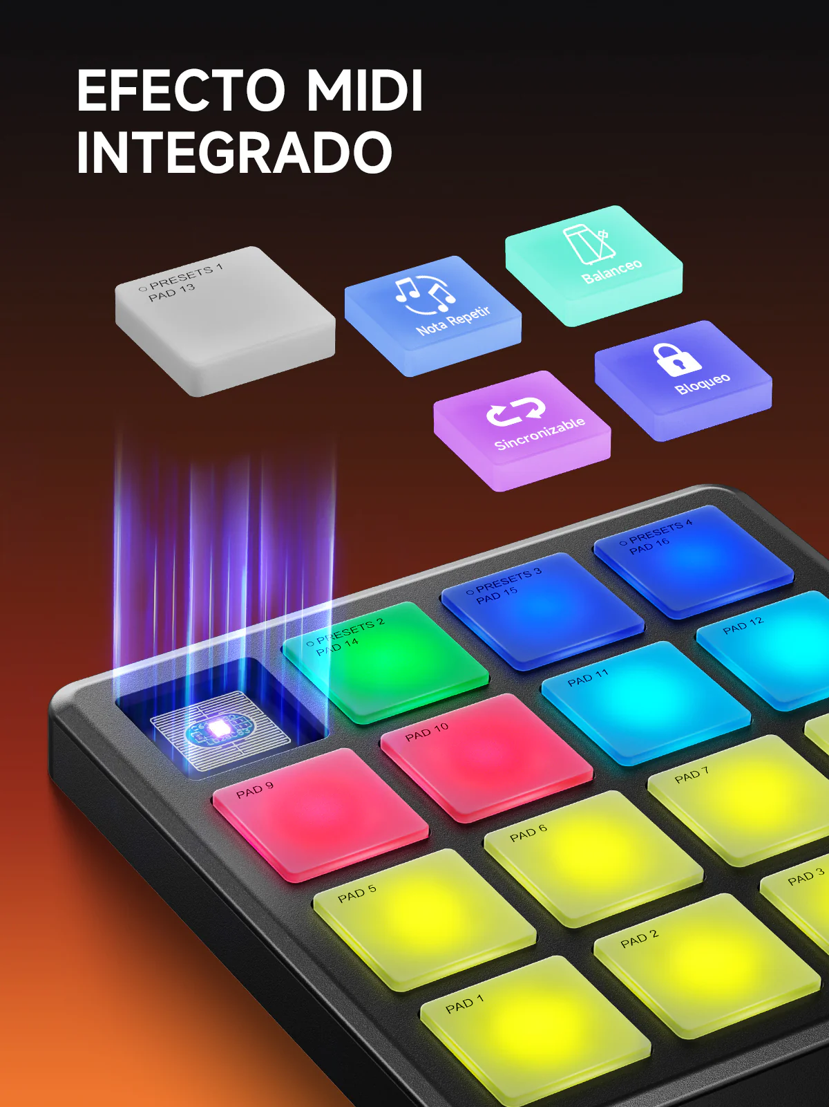 MINI CONTROLADOR MIDI STARRYPAD - Image 5