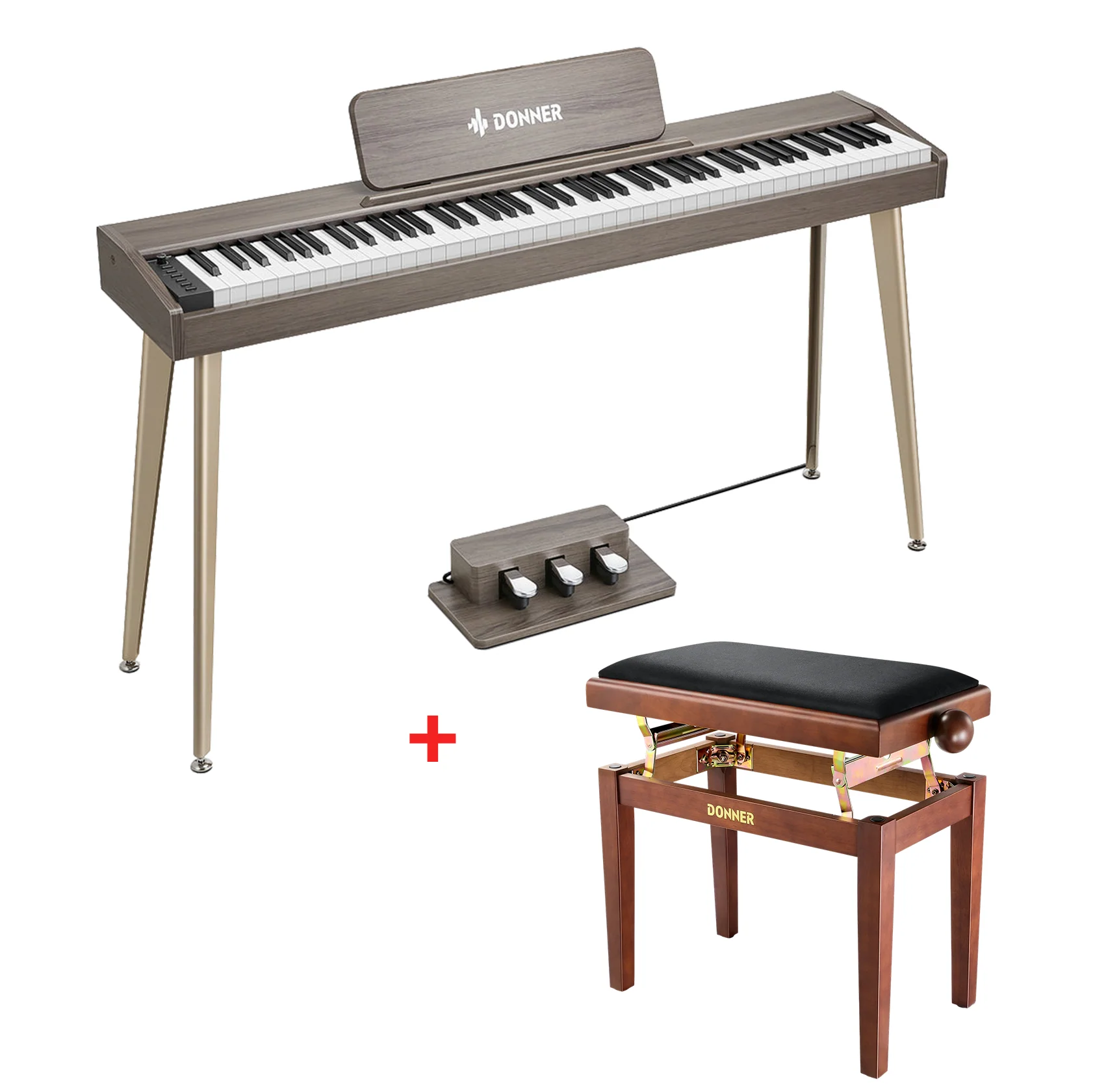 Donner DDP-60 Piano digital con teclado semi-pesado - Image 17