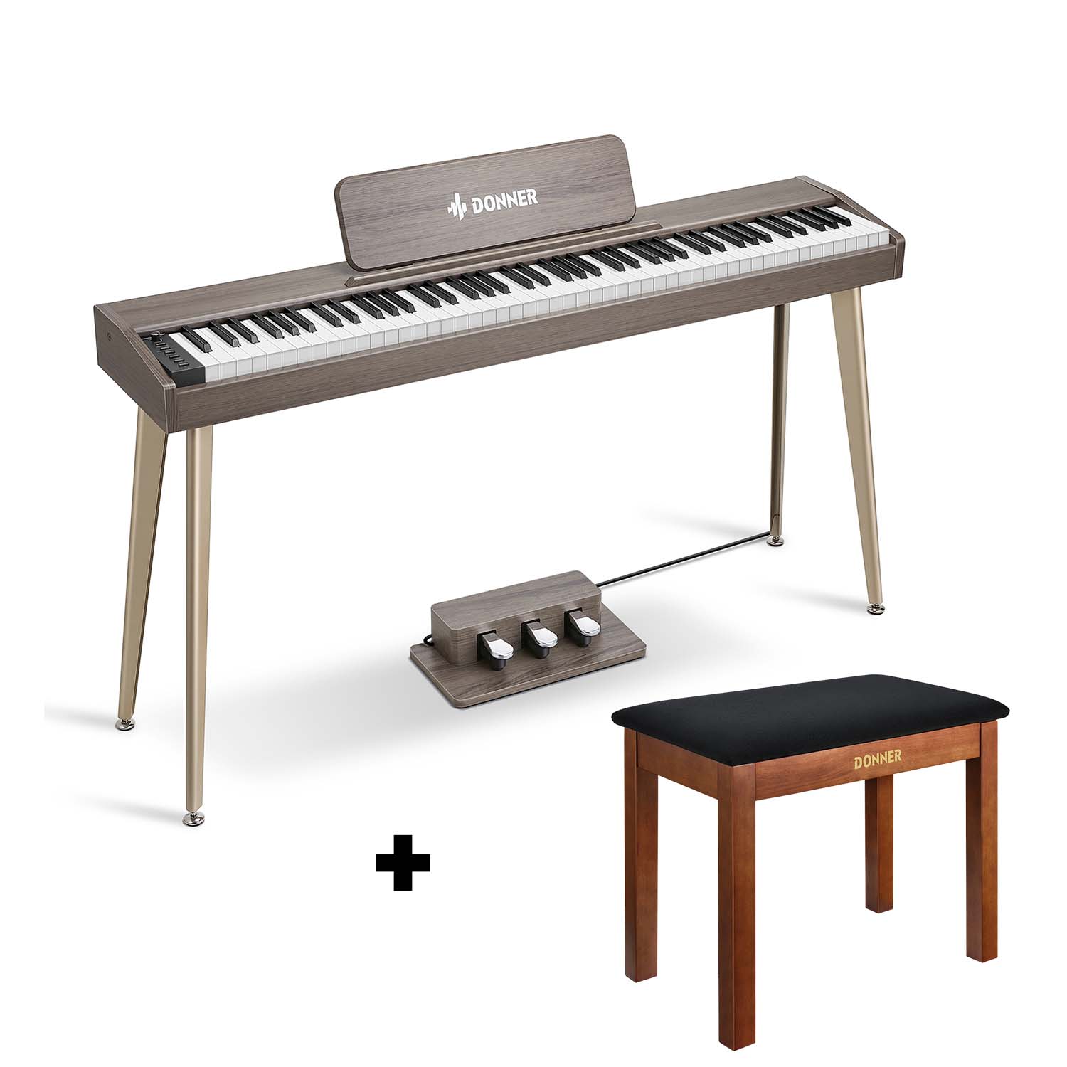 Donner DDP-60 Piano digital con teclado semi-pesado - Image 18