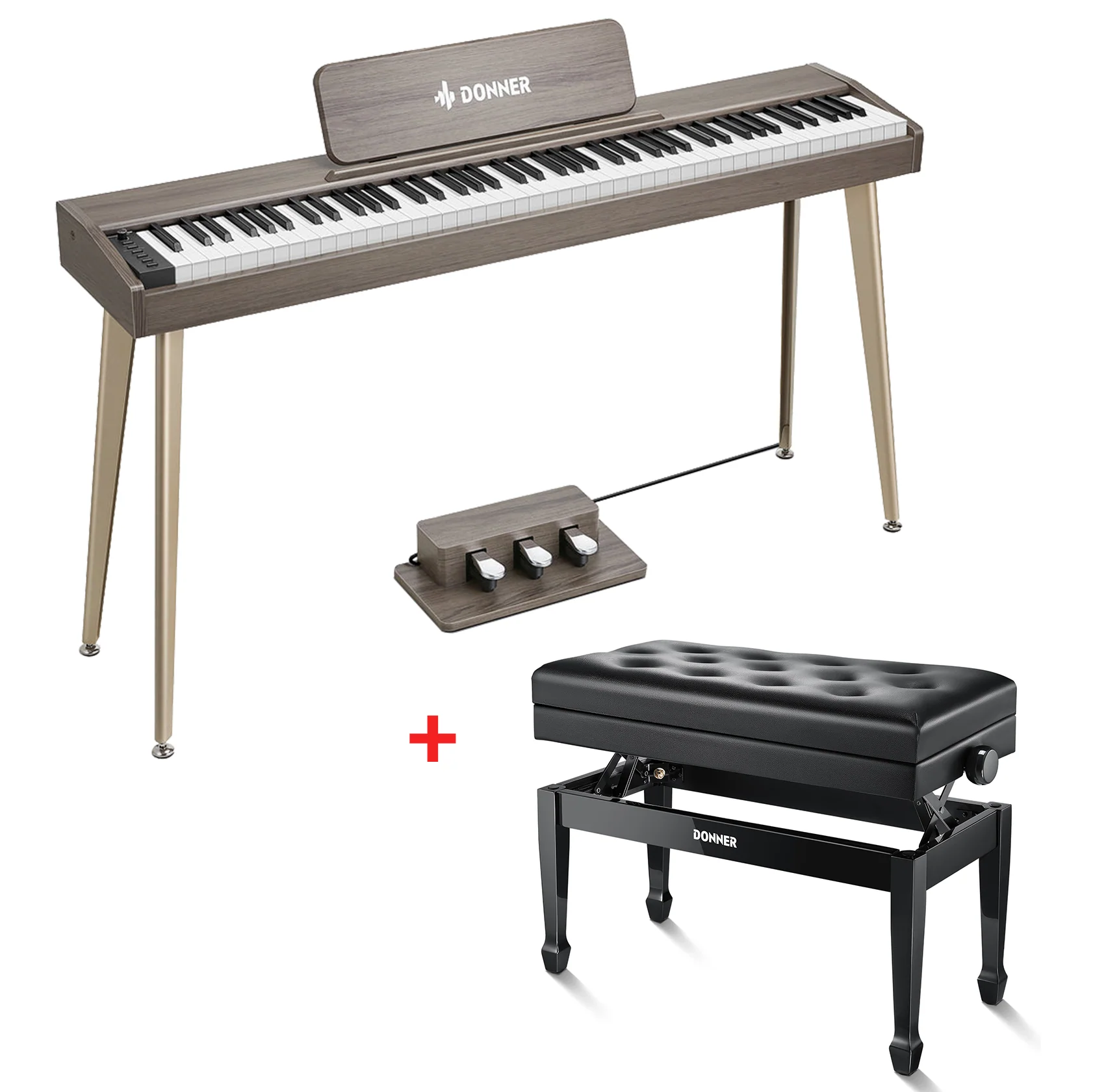 Donner DDP-60 Piano digital con teclado semi-pesado - Image 19