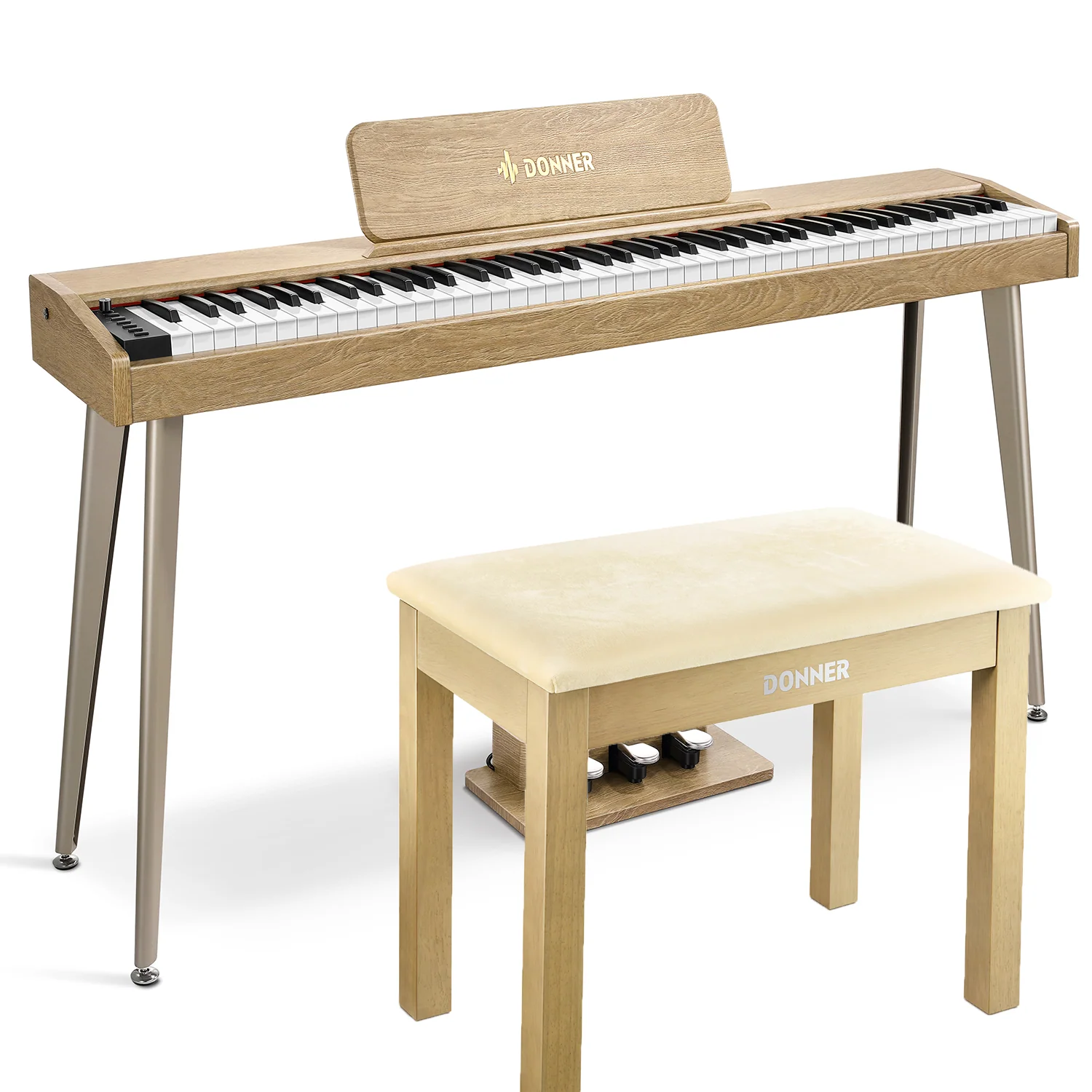 Donner DDP-60 Piano digital con teclado semi-pesado - Image 3
