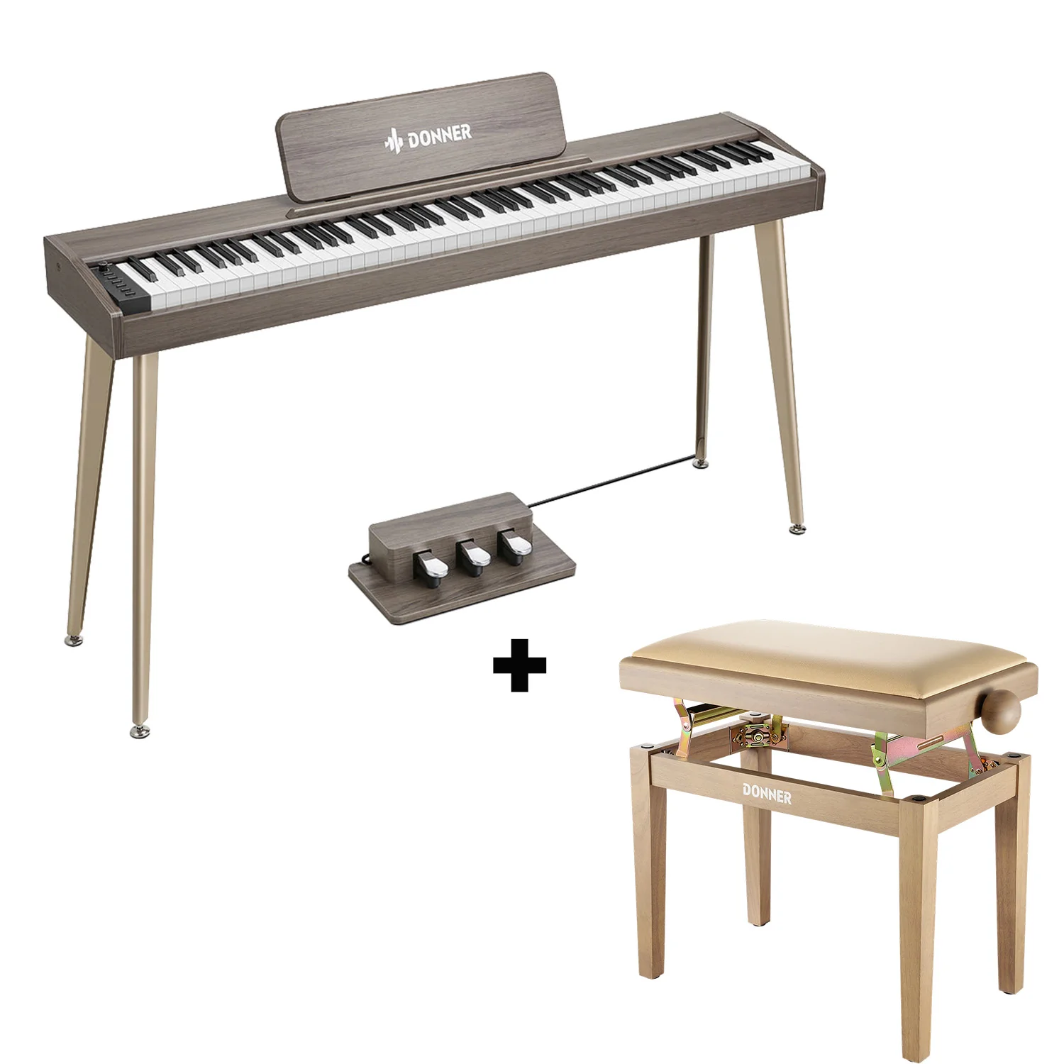 Donner DDP-60 Piano digital con teclado semi-pesado - Image 8