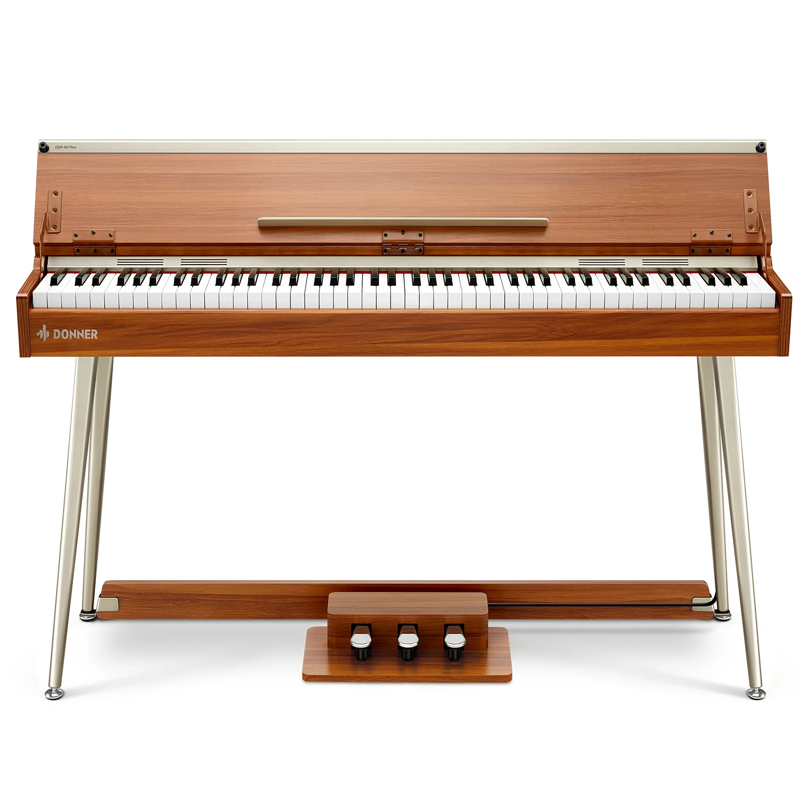 Donner DDP-80 PLUS Piano digital con tapa semiabierta - Image 9